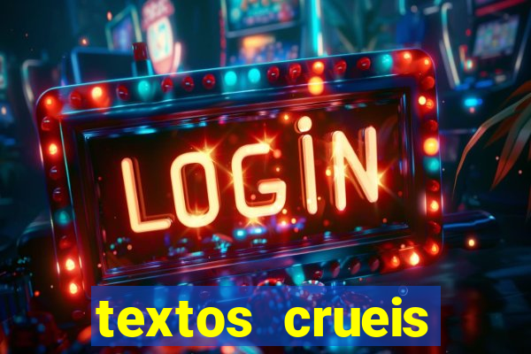 textos crueis demais pdf